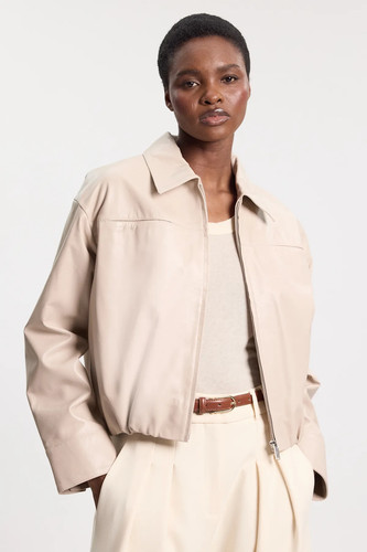 Karen millen leather jacket - karen,