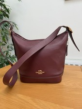 COACH Jude pebbled leather