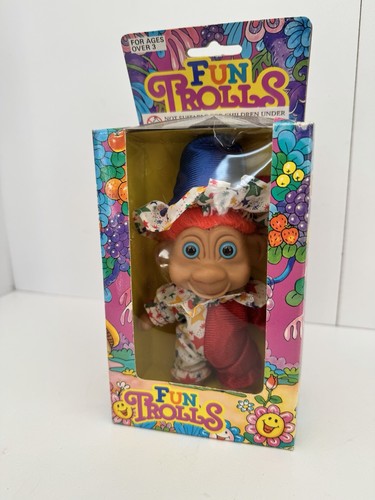Vintage fun trolls clown - vintage,
