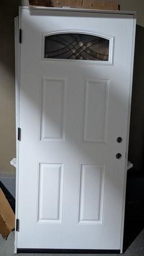 New white masonite - masonite, hung