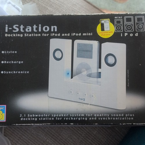 Logic3 station white docking - logic3, i-station