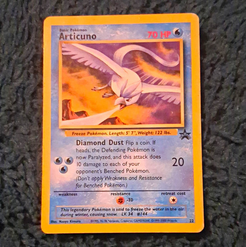 Pokémon tcg articuno wotc - pokémon,