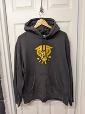 Nike SB Black Tiger Hoodie Graphic Print Jumper Mens Large Hooded Sweatshirt