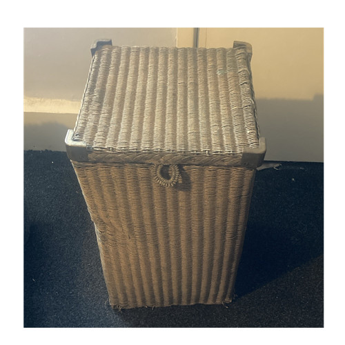 Vintage wicker rectangular - vintage,