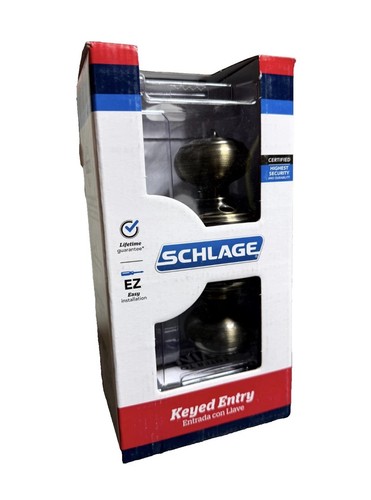 Schlage georgian keyed entry - schlage,