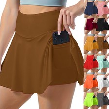 Women High Waist Skirt Skorts