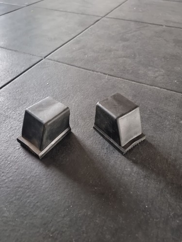 Rubber foot end cap protector - end,