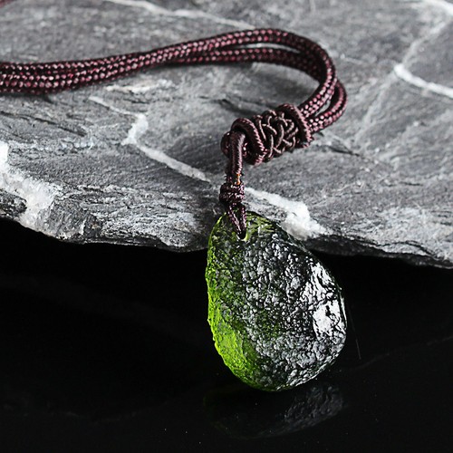 Man made green - man-made, moldavite