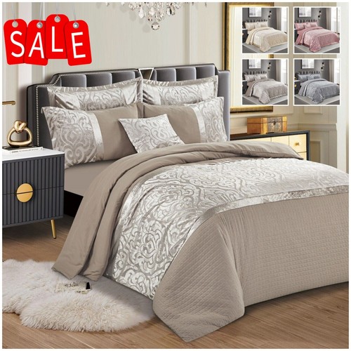 Luxury 3piece damask - damask, duvet