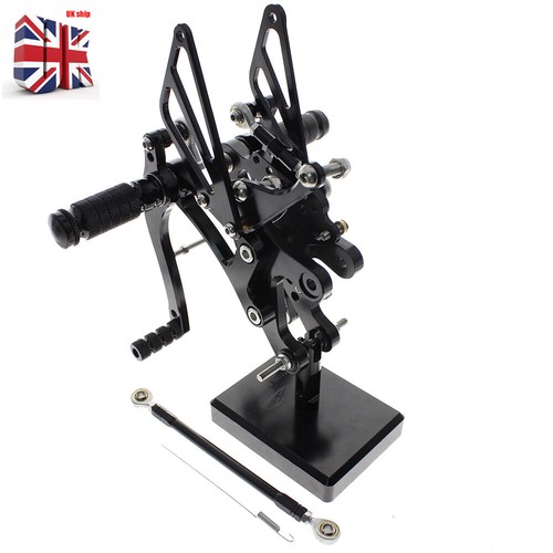 Cnc black rearsets footpeg - cnc,