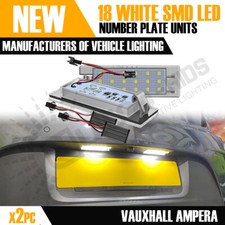 2x LED Number Plate Light