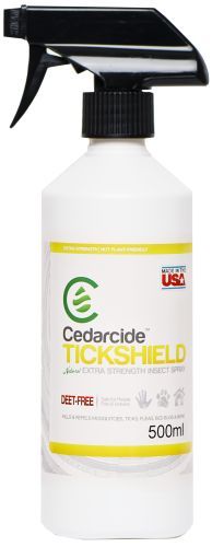 Tickshield for harvest - for, mites