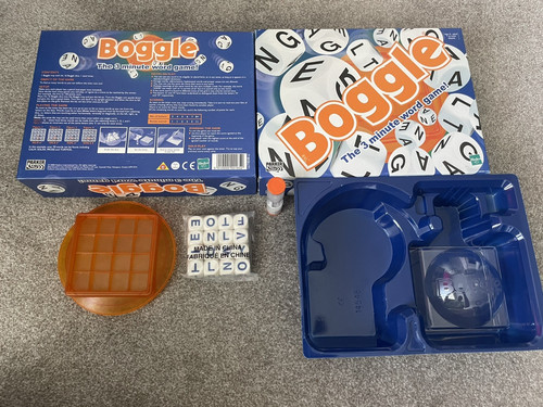 Boggle the minute word - minute, game