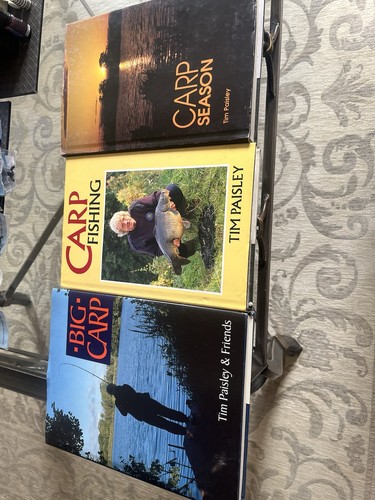 Carp fishing books job - books, lot