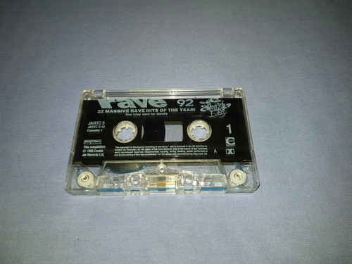 Rave cassette tape no - 92,
