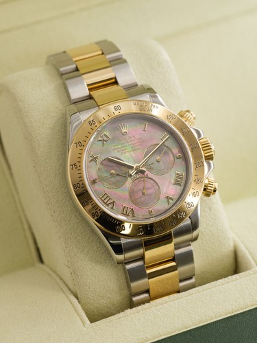 Rolex metal cosmograph - bi-metal,