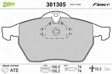FRONT BRAKE PAD SET DISC BRAKE FITS: OPEL VAUXHALL CALIBRA A 2.0 I TURBO 4X4