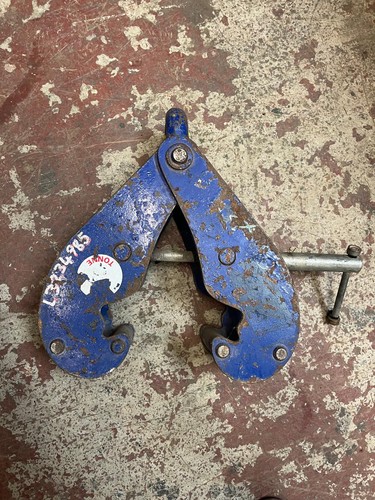 Tonne beam clamp - clamp, range