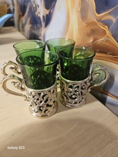 Italian Green Glasses with