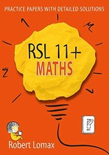 RSL 11 Plus Books: 11+ Maths -