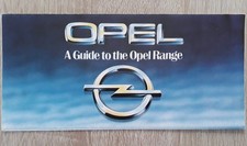 Opel Range Brochure 1980 -