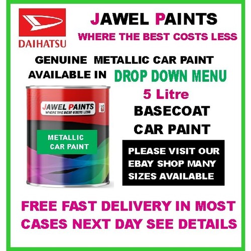 Daihatsu car paint - 5, litre