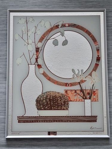 Vintage art nouveau mirror - vintage,