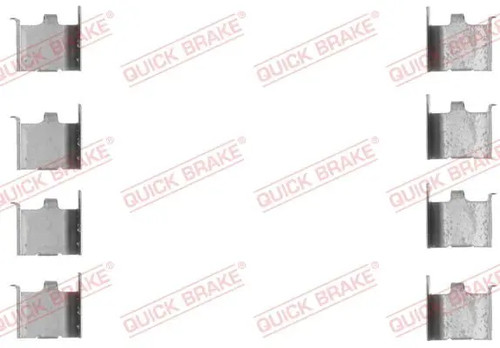 Brake pad fitting kit - fitting,