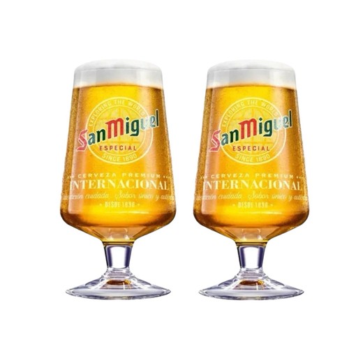 San miguel chalice pint - miguel, glass