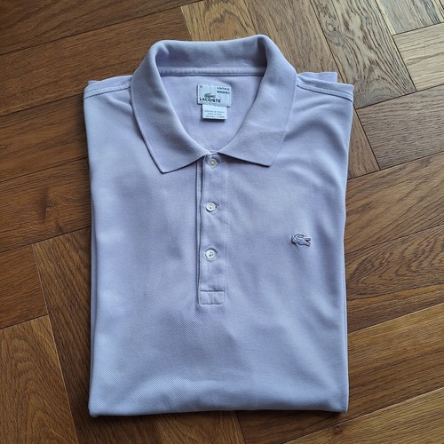 Lacoste vintage washed polo - washed,