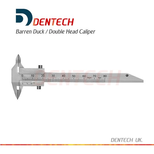 Vernier calliper double - vernier, head