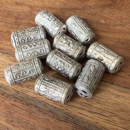 Vintage silver cylinder - 10,