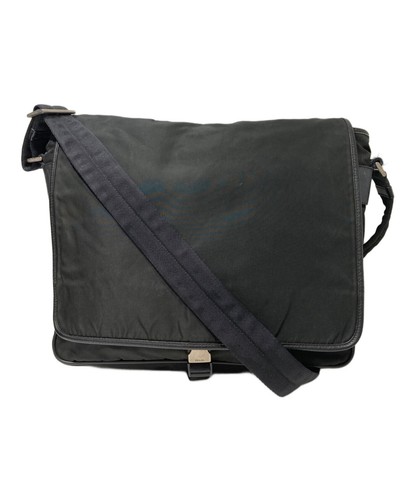 Prada nylon messenger bag - messenger,