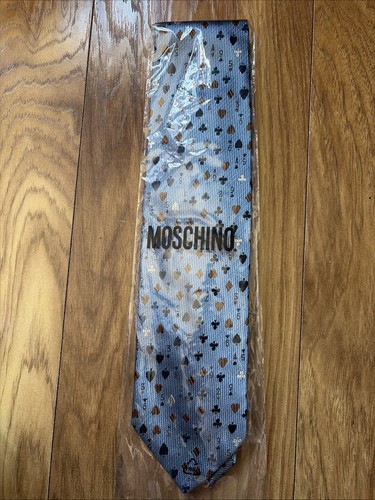 Vintage moschino silk tie - vintage,