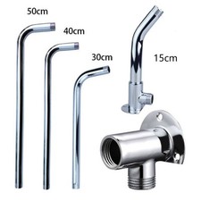 Stainless Steel Wall Mounted Shower Kit Chrome Plated Easy Installation