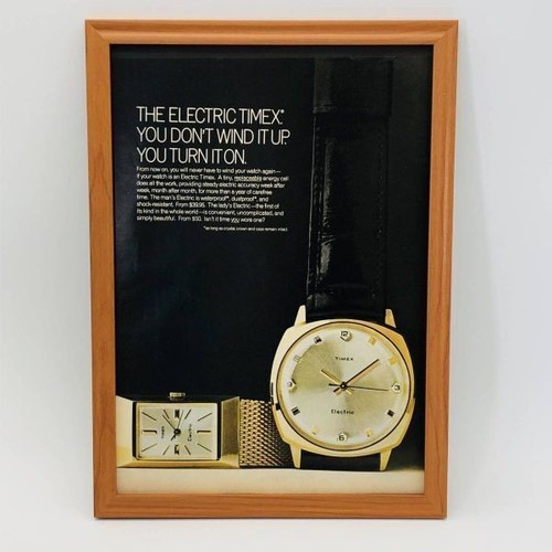 Advertisement 60s framed - advertisement, life