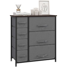 Homcom chest drawers with 7 - drawers,