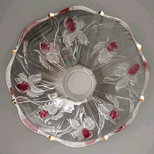 Soga Japan Crystal Bowl Red