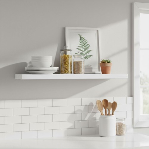 Floating wooden shelf antique - shelf,