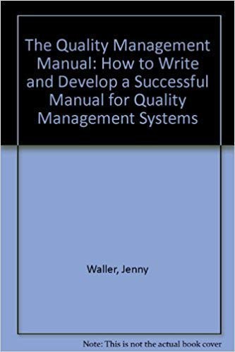 The quality management - management, manual