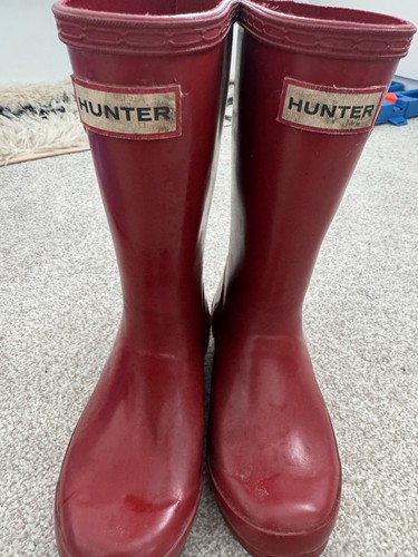 Red hunter wellies - hunter,