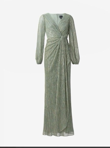 Adrianna papell green metallic - adrianna,