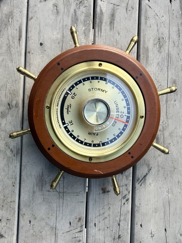 Vintage taylor barometer - taylor,