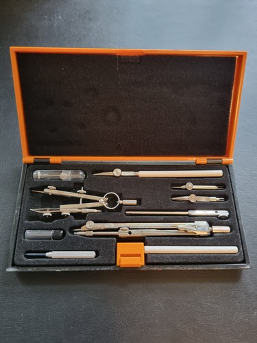 Jakar technical drawing set - set, +