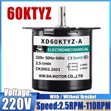 14W Synchronize Gear Motor AC