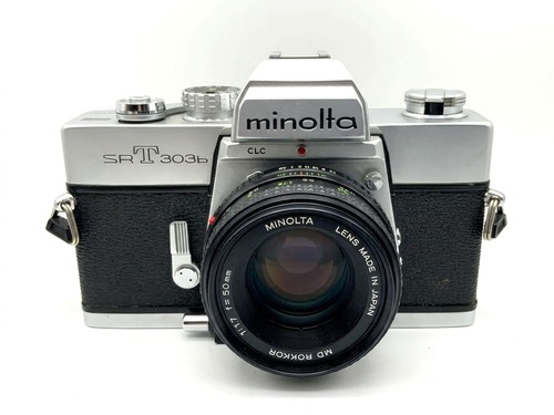 Minolta srt 303b silver - minolta,