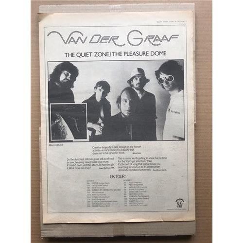 Van der graaf generator - der, quiet