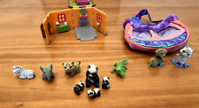 Puppy Jungle In My Pocket Panda Hut Toy Playset Panda Dog Elephant 2007