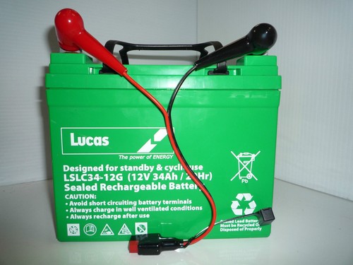 Lucas 12v 34ah agm - 12v, golf
