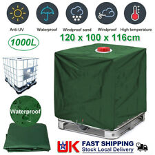 Waterproof Heavy Duty Water Tank Hood Cover 1000L IBC Container Protective Cover